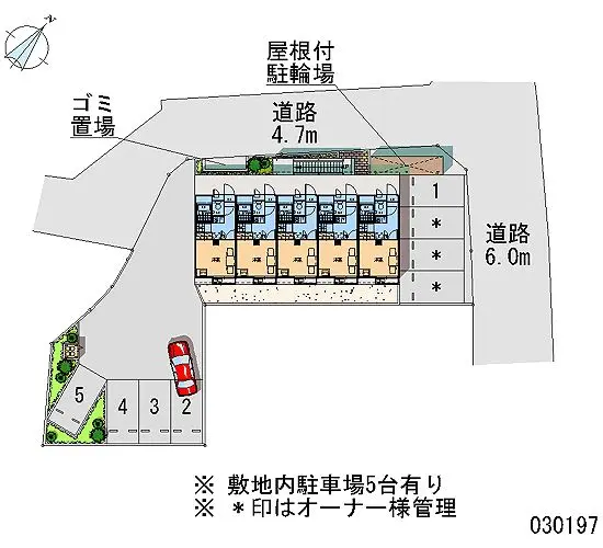 ★手数料０円★鎌倉市岩瀬 月極駐車場